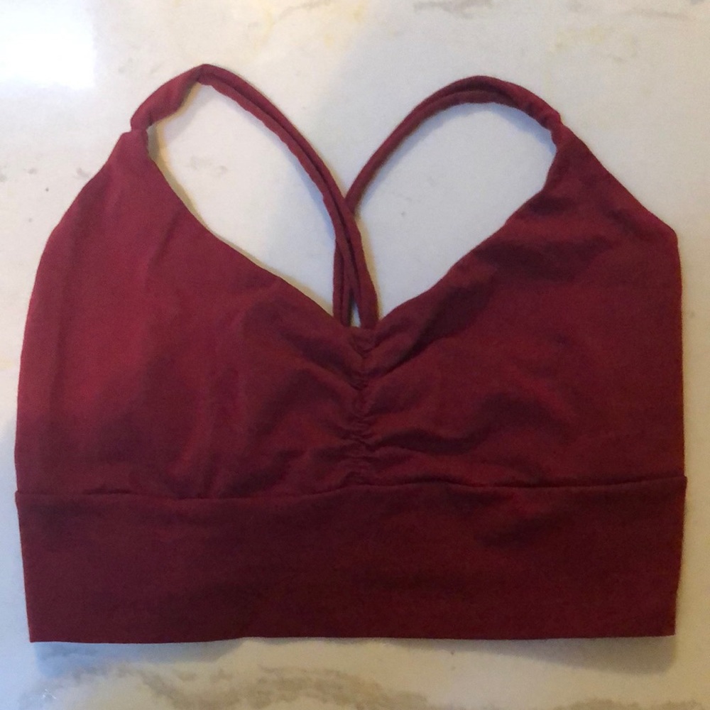Una pluma red medium bralette